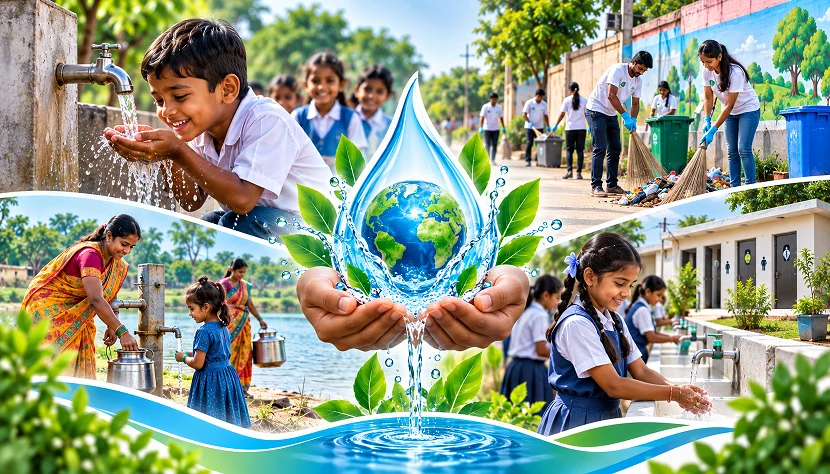 स्वच्छ जल, स्वच्छता एवं स्वच्छ भारत परियोजनाएं